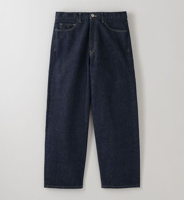 STEVEN ALAN「＜Steven Alan＞ 13.5oz デニム 5ポケット バギー テーパード パンツ」|デニム|