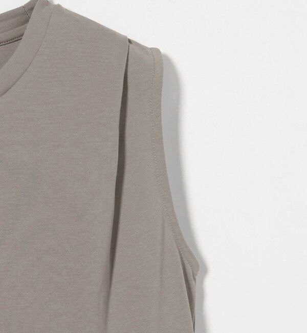 BEAUTY&YOUTH UNITED ARROWS「【WEB限定】ペプラムバルーン ノースリーブプルオーバー -ウォッシャブル-」|Tシャツ・カットソー|