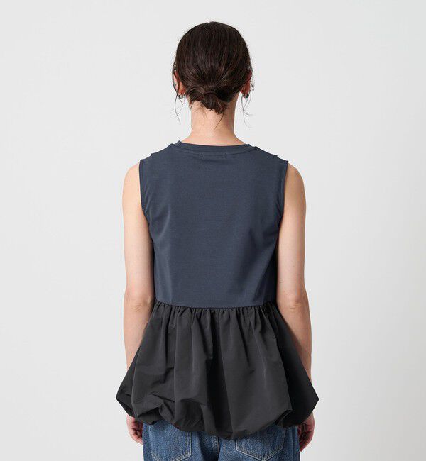 BEAUTY&YOUTH UNITED ARROWS「【WEB限定】ペプラムバルーン ノースリーブプルオーバー -ウォッシャブル-」|Tシャツ・カットソー|