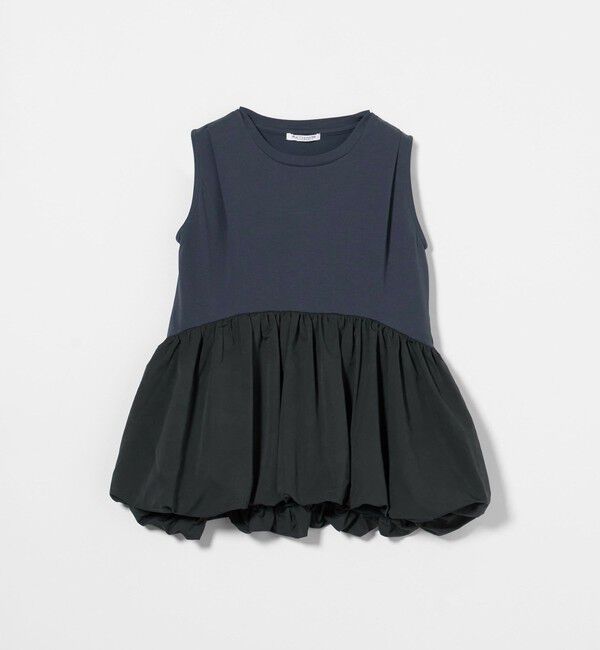 BEAUTY&YOUTH UNITED ARROWS「【WEB限定】ペプラムバルーン ノースリーブプルオーバー -ウォッシャブル-」|Tシャツ・カットソー|