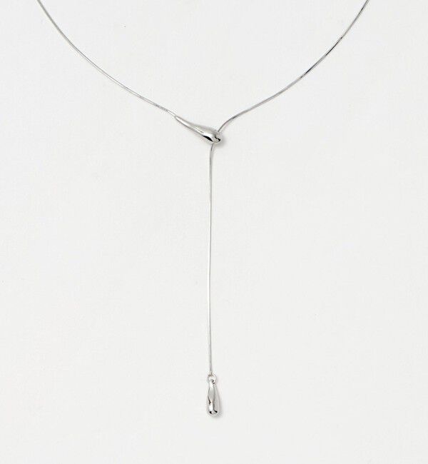 BEAUTY&YOUTH UNITED ARROWS「メタルドロップ スライダーネックレス」|ネックレス|