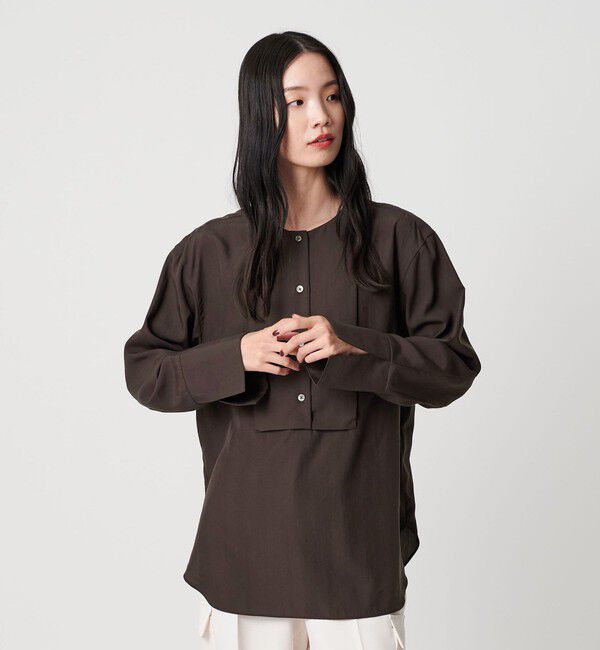 BEAUTY&YOUTH UNITED ARROWS「セルロース ビブヨークブラウス」|チュニック|