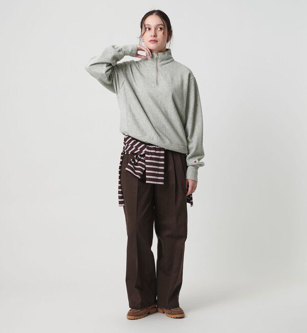 BEAUTY&YOUTH UNITED ARROWS「【別注】＜Champion＞ハーフジッププルオーバー」|スウェット・ジャージ|