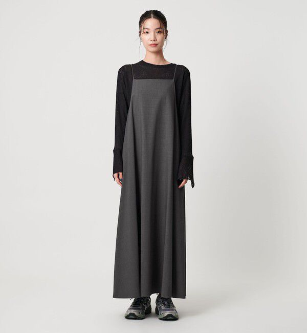 BEAUTY&YOUTH UNITED ARROWS「ポリエステルレーヨンブレンド フレア キャミソールワンピース」|ワンピース|