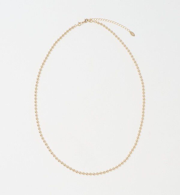 BEAUTY&YOUTH UNITED ARROWS「ボール&times;サークル チェーン 3WAY ネックレス」|ネックレス|