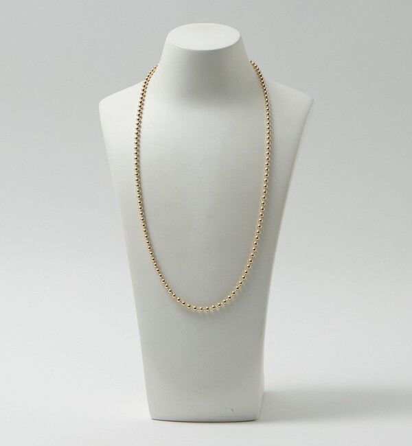 BEAUTY&YOUTH UNITED ARROWS「ボール&times;サークル チェーン 3WAY ネックレス」|ネックレス|