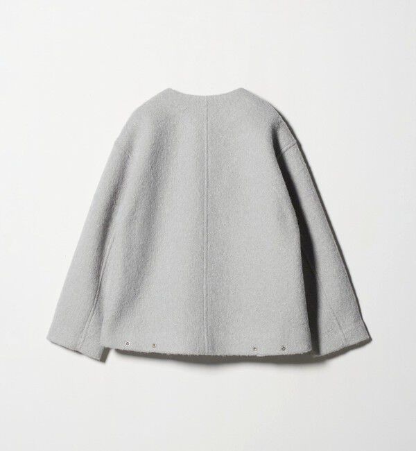 BEAUTY&YOUTH UNITED ARROWS「ブークレ ノーカラーブルゾン」|ブルゾン・スタジャン|