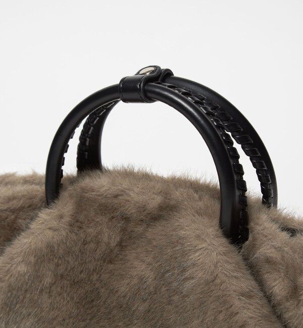 BEAUTY&YOUTH UNITED ARROWS「フェイクファー スクエア ショルダーバッグ 2WAY」|ショルダー・メッセンジャー|