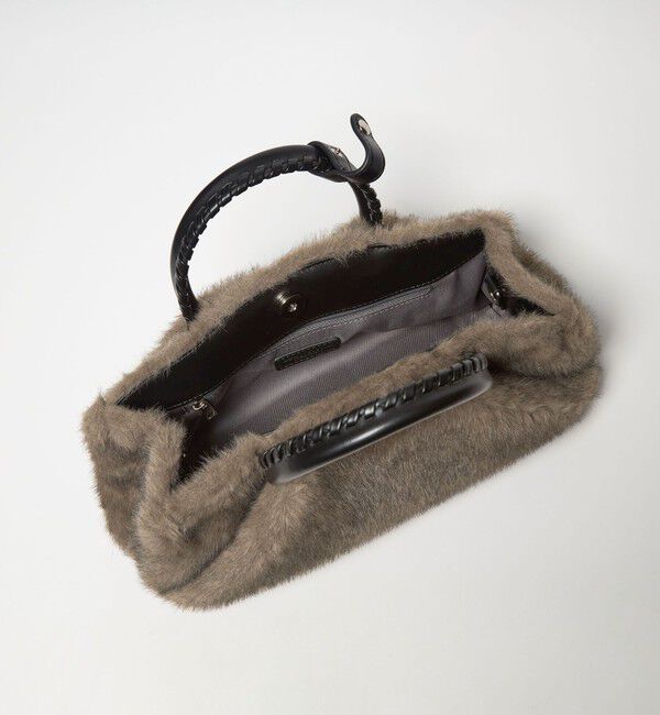 BEAUTY&YOUTH UNITED ARROWS「フェイクファー スクエア ショルダーバッグ 2WAY」|ショルダー・メッセンジャー|