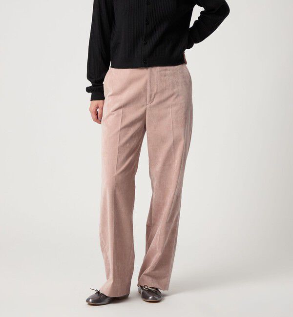 STEVEN ALAN「＜Steven Alan＞ベルベット トラウザーズ」|チノ|LT.PINK