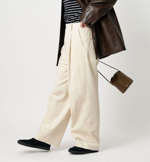 BEAUTY&YOUTH UNITED ARROWS「コーデュロイ ワイドストレートパンツ」|その他|