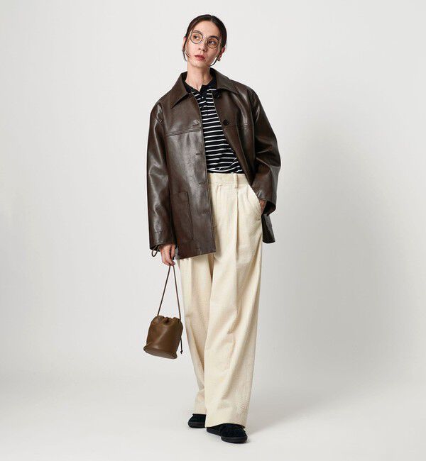 BEAUTY&YOUTH UNITED ARROWS「コーデュロイ ワイドストレートパンツ」|その他|