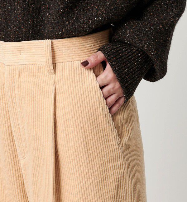 BEAUTY&YOUTH UNITED ARROWS「コーデュロイ ワイドストレートパンツ」|その他|