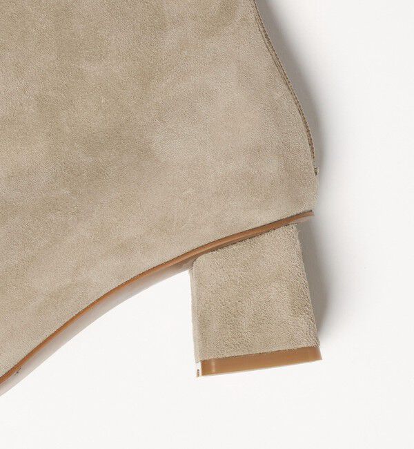 BEAUTY&YOUTH UNITED ARROWS「レザー バックジップ ブーツ」|ショートブーツ|