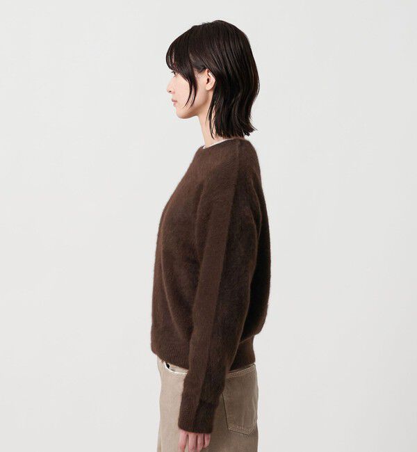 BEAUTY&YOUTH UNITED ARROWS「フォックスカシミヤブレンド クルーネックニットプルオーバー」|ニット・セーター|