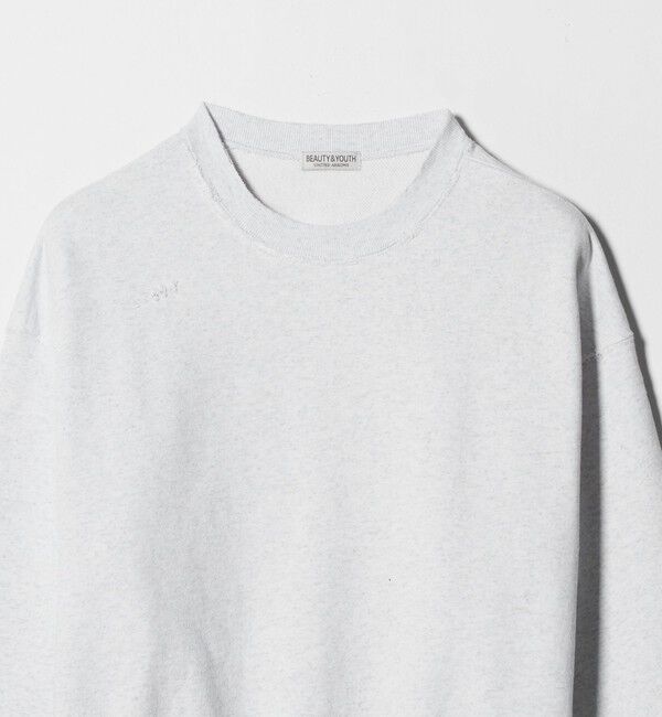 BEAUTY&YOUTH UNITED ARROWS「クラッシュ クルーネック スウェット」|Tシャツ・カットソー|