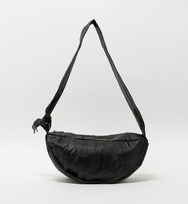 BEAUTY&YOUTH UNITED ARROWS「レザーライク ギャザー ショルダーバッグ」|ショルダー・メッセンジャー|