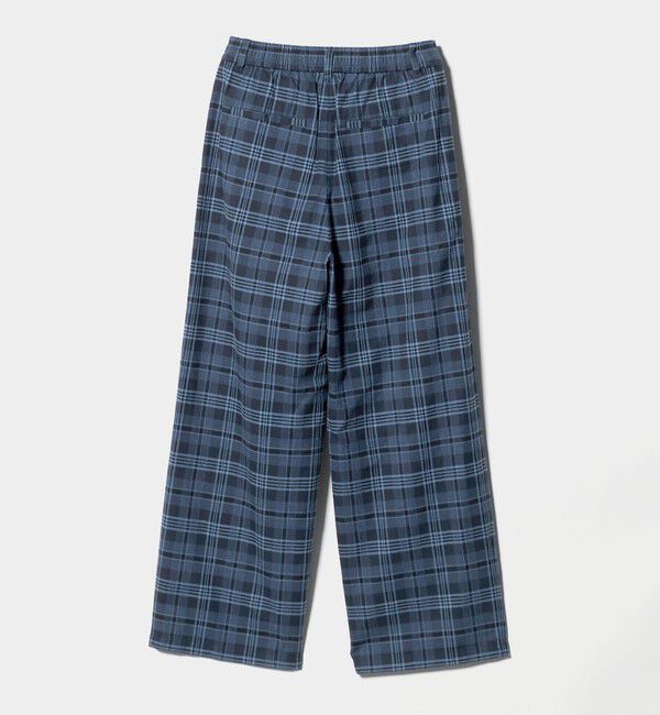 BEAUTY&YOUTH UNITED ARROWS「コットンフランネルチェック バックゴムワイドパンツ」|その他|