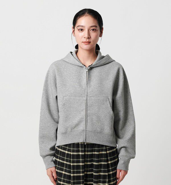 BEAUTY&YOUTH UNITED ARROWS「【WEB限定 Wardrobe DAILY MINIMAL】ダンボールスウェット ダブルジップパーカー」|パーカー|