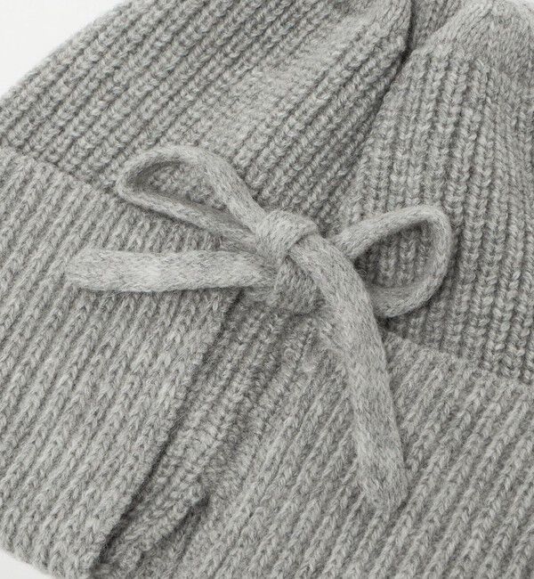 BEAUTY&YOUTH UNITED ARROWS「バックリボン ニットキャップ」|ニット帽|