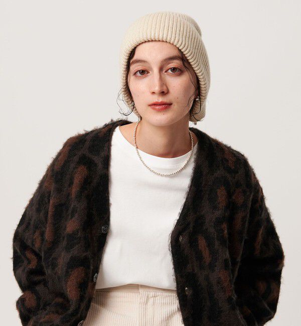 BEAUTY&YOUTH UNITED ARROWS「バックリボン ニットキャップ」|ニット帽|