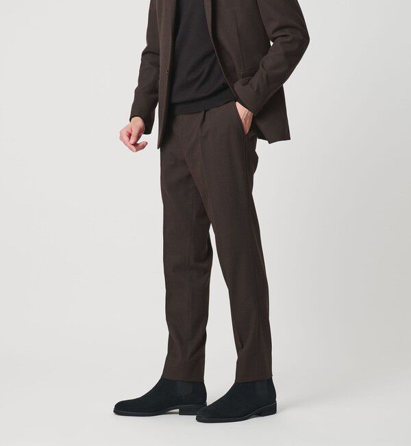 BEAUTY&YOUTH UNITED ARROWS「【WEB限定 WARDROBE SMART】DELEGANT サキソニー セットアップ/ジャケット＆イージーパンツ」|スーツ|