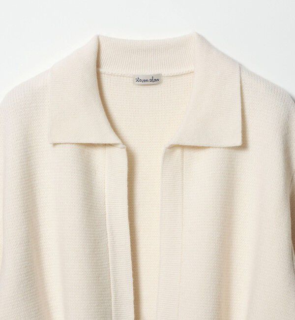 STEVEN ALAN「＜Steven Alan＞ウール カシミヤ ベルト カーディガン」|カーディガン|