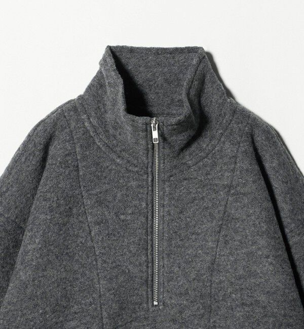 BEAUTY&YOUTH UNITED ARROWS「ハーフジップ エルボーパッチ プルオーバー」|Tシャツ・カットソー|