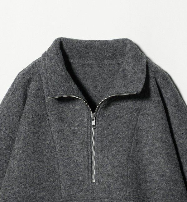 BEAUTY&YOUTH UNITED ARROWS「ハーフジップ エルボーパッチ プルオーバー」|Tシャツ・カットソー|