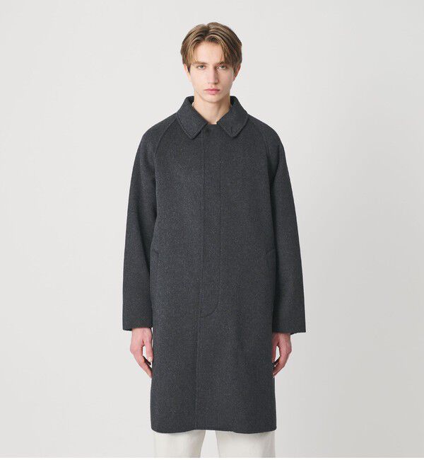 BEAUTY&YOUTH UNITED ARROWS「ショートビーバー リバー コート」|ステンカラーコート|