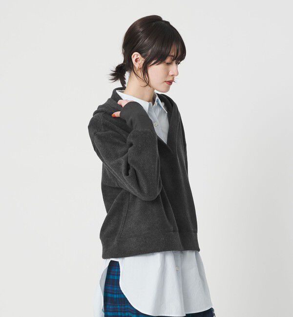 BEAUTY&YOUTH UNITED ARROWS「パイル スキッパーフーディ」|Tシャツ・カットソー|