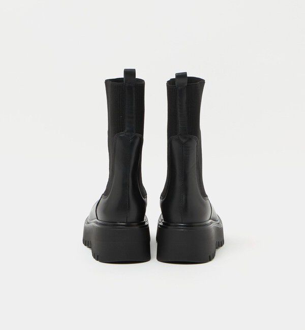 BEAUTY&YOUTH UNITED ARROWS「＜CORSO ROMA 9＞レザー リブ サイドゴアブーツ」|ショートブーツ|