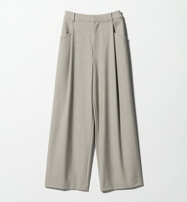 BEAUTY&YOUTH UNITED ARROWS「ウールブレンド ツイルバックゴムパンツ ウォッシャブル」|その他|