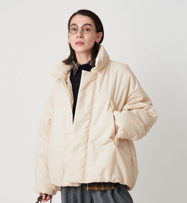 BEAUTY&YOUTH UNITED ARROWS「【WEB限定】ナイロン パデッド モンスターブルゾン はっ水」|ブルゾン・スタジャン|OFF WHITE