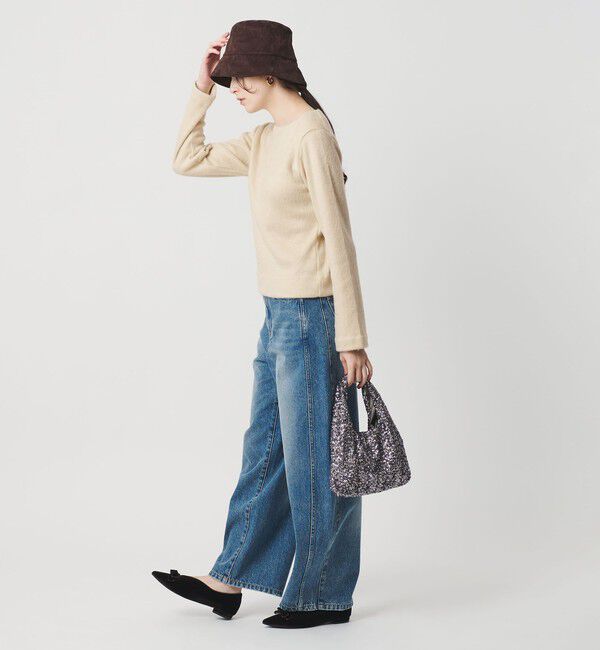 BEAUTY&YOUTH UNITED ARROWS「シャギー ボートネックプルオーバー ウォッシャブル」|Tシャツ・カットソー|