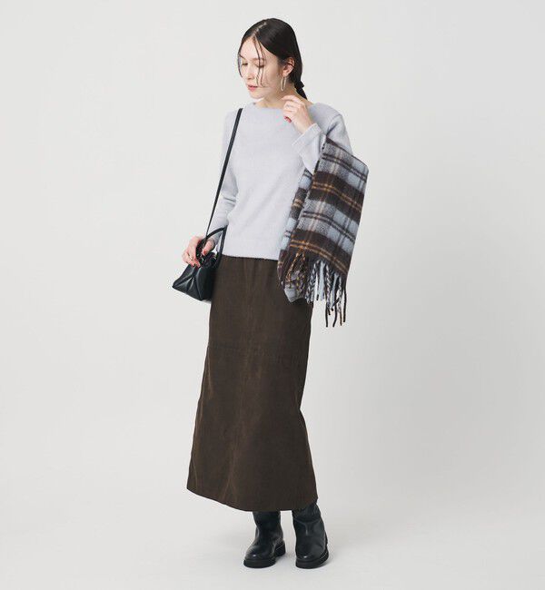 BEAUTY&YOUTH UNITED ARROWS「シャギー ボートネックプルオーバー ウォッシャブル」|Tシャツ・カットソー|