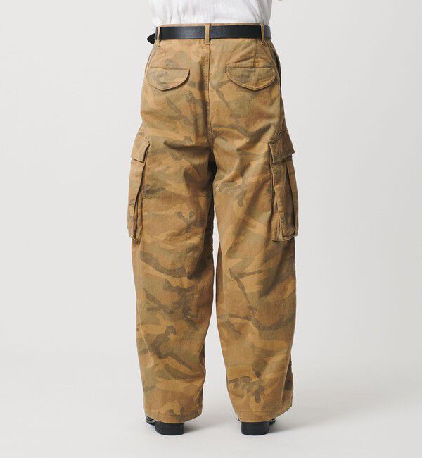 MONKEY TIME「ピグメント プリント カーゴ パンツ -セットアップ対応-」|チノ|