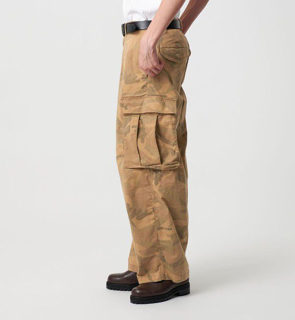 MONKEY TIME「ピグメント プリント カーゴ パンツ -セットアップ対応-」|チノ|