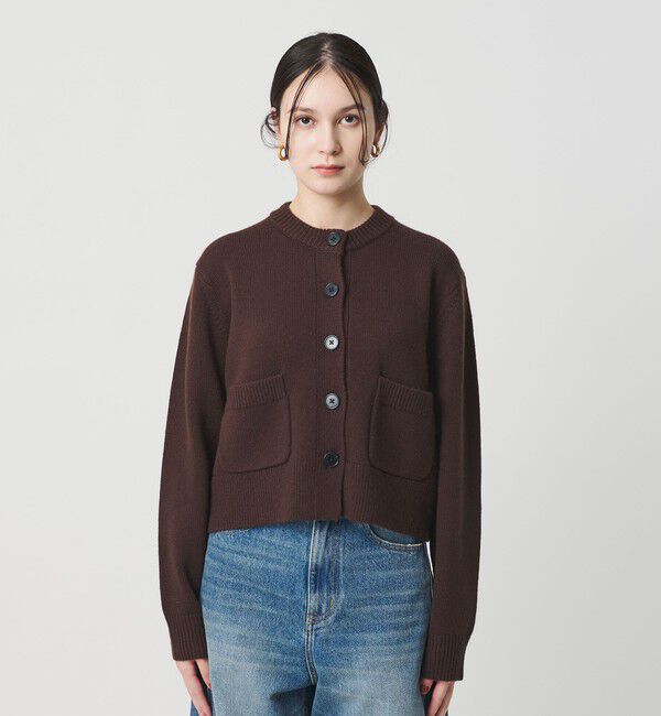 BEAUTY&YOUTH UNITED ARROWS「ウール ポケット カーディガン ウォッシャブル」|カーディガン|