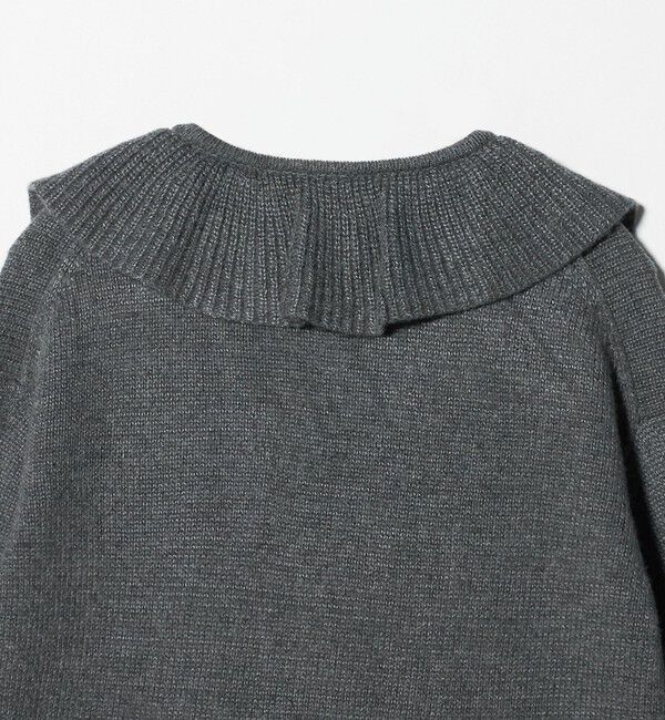 BEAUTY&YOUTH UNITED ARROWS「ウールレーヨン ラッフルフリル ニットカーディガン」|カーディガン|