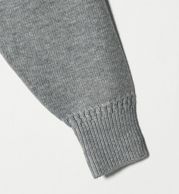 BEAUTY&YOUTH UNITED ARROWS「【WEB限定】スウェット&times;ニット コンビプルオーバー ウォッシャブル」|ニット・セーター|