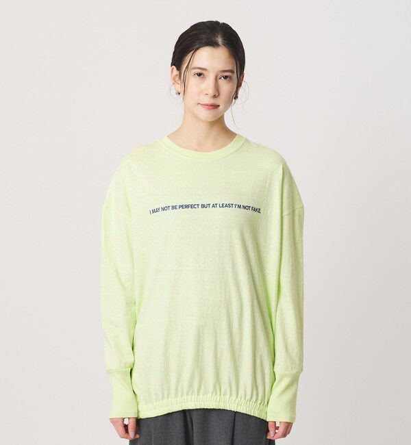 BEAUTY&YOUTH UNITED ARROWS「【別注】＜Americana＞プリント ロングスリーブTシャツ」|Tシャツ・カットソー|