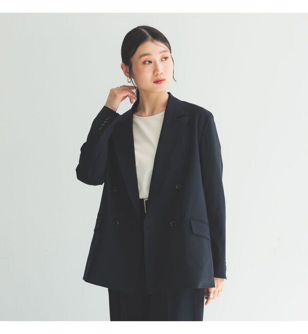 Demi-Luxe BEAMS 「Oggi &times; Demi-Luxe BEAMS / ボクシー テーラードジャケット」|ダッフルコート|