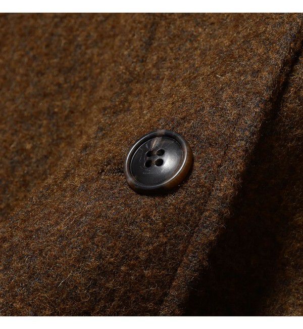 Ray BEAMS 「スタンドカラー シングル コート」|ダッフルコート|