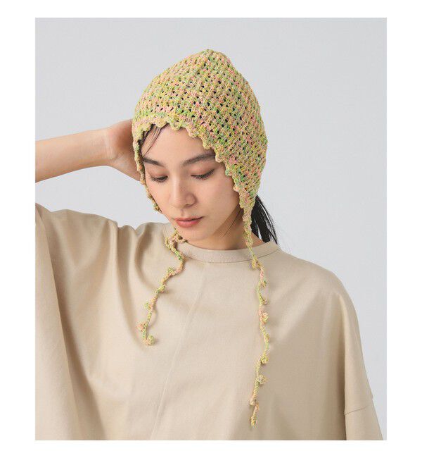 Ray BEAMS 「PonPon ボンネット帽」|その他|