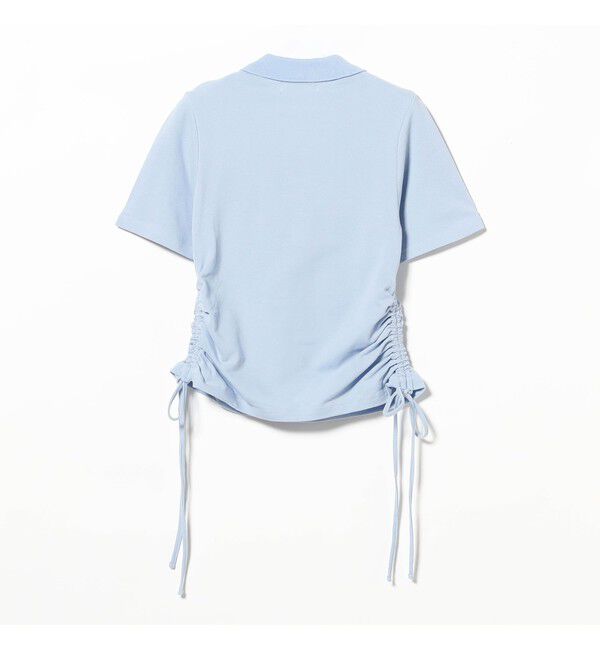 Ray BEAMS 「サイド ドロスト ポロシャツ」|Tシャツ・カットソー|