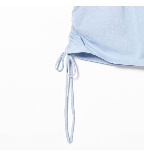 Ray BEAMS 「サイド ドロスト ポロシャツ」|Tシャツ・カットソー|