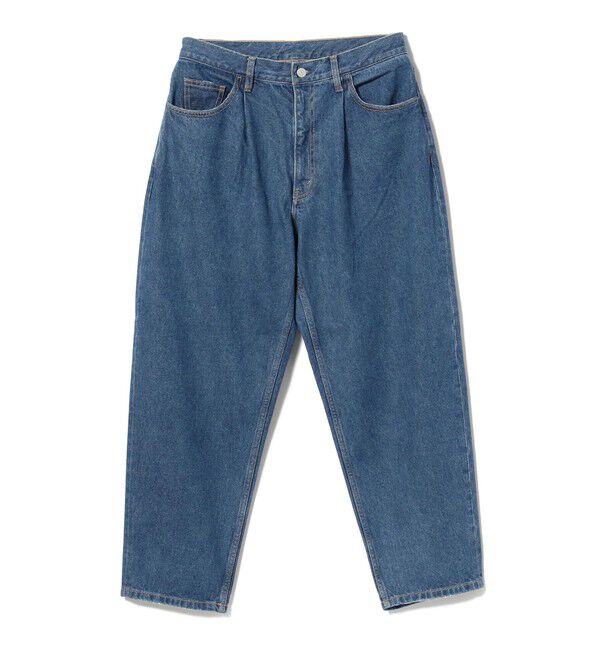 BEAMS「ワイド テーパード デニム」|デニム|