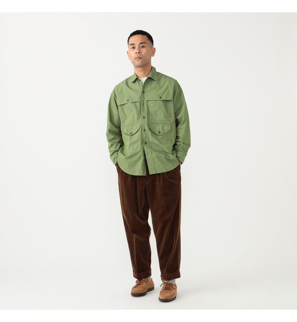 BEAMS PLUS「BEAMS PLUS / 2プリーツ コーデュロイ トラウザーズ」|その他|