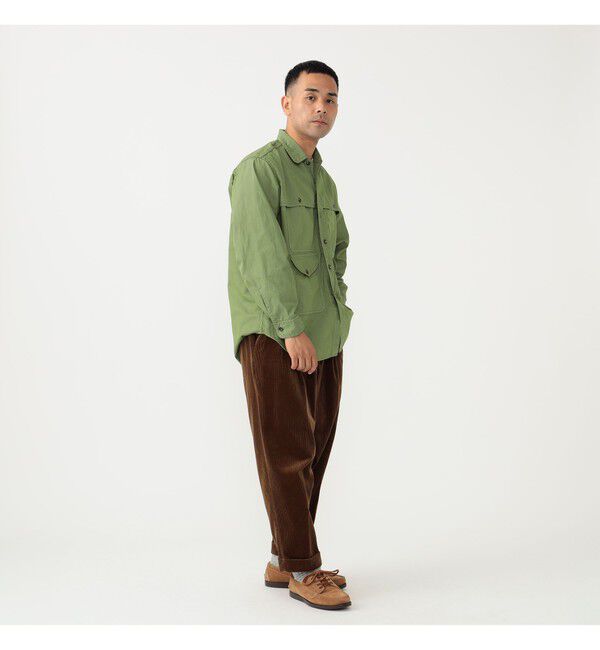 BEAMS PLUS「BEAMS PLUS / 2プリーツ コーデュロイ トラウザーズ」|その他|